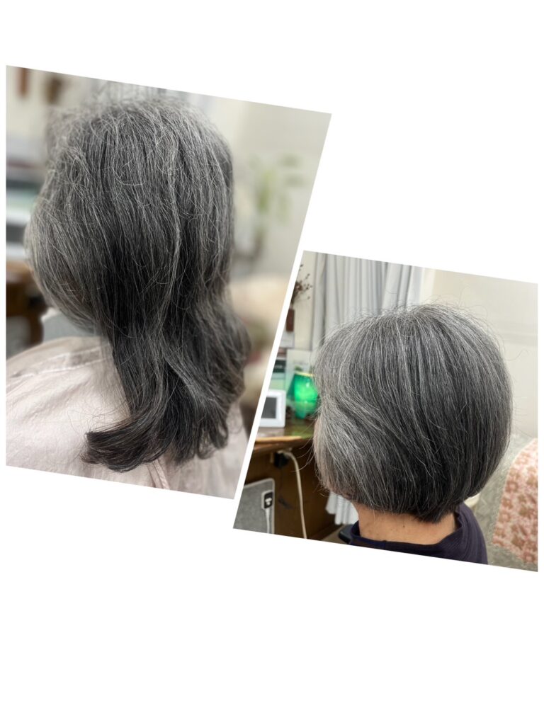 ショートボブ風にカット