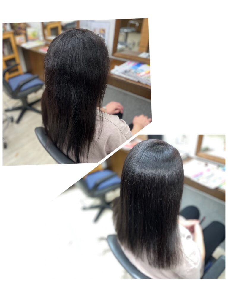 カット＋縮毛矯正