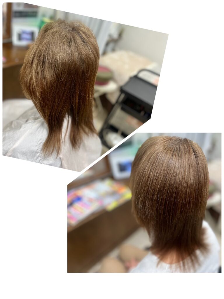 カット+縮毛矯正