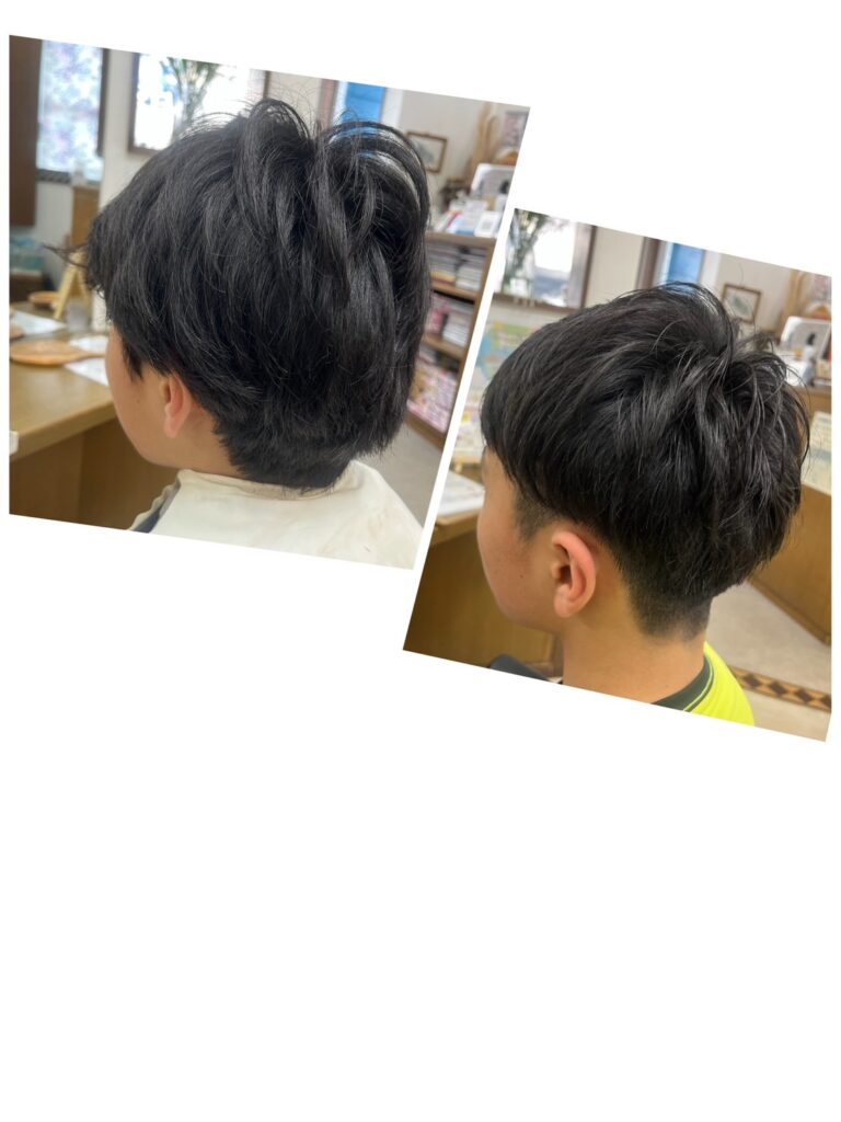 メンズカット（中学生）