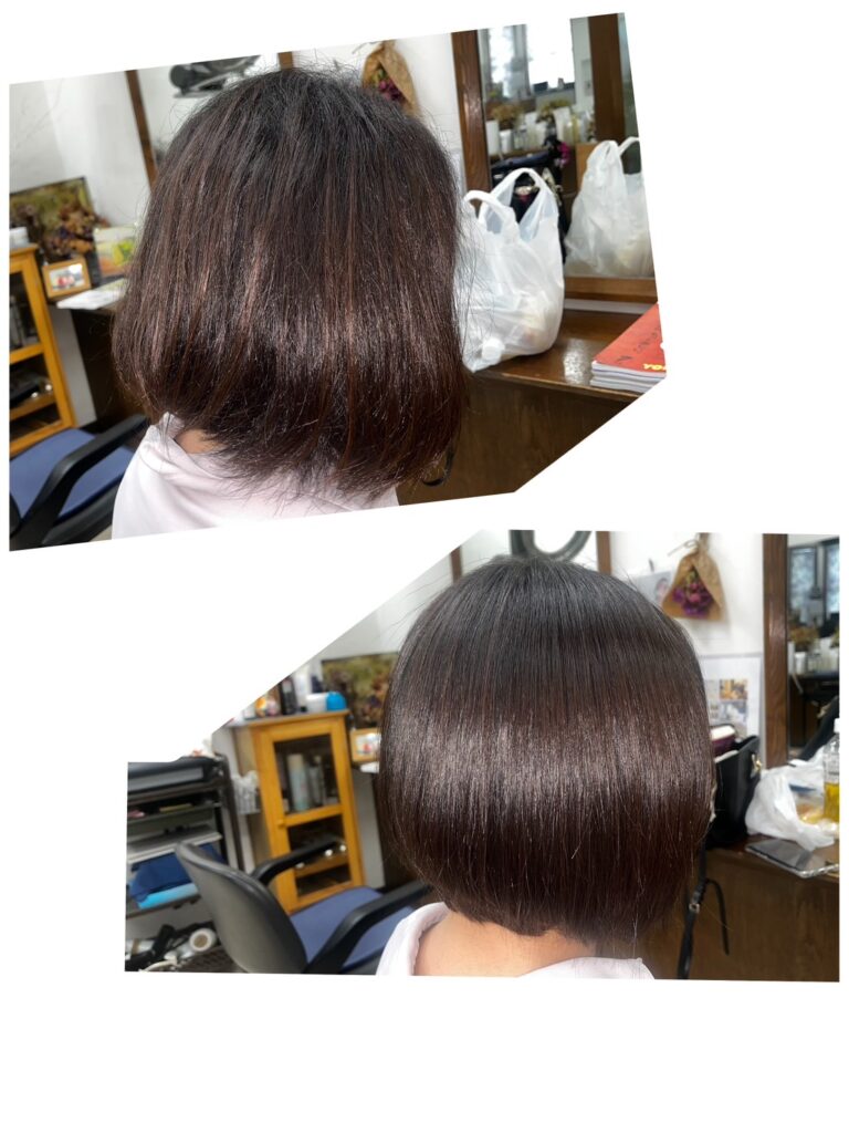 縮毛矯正（軟毛）