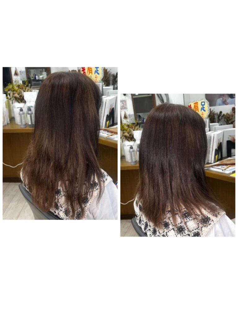 ご新規！カット＋クイックストレート（癖のばし）