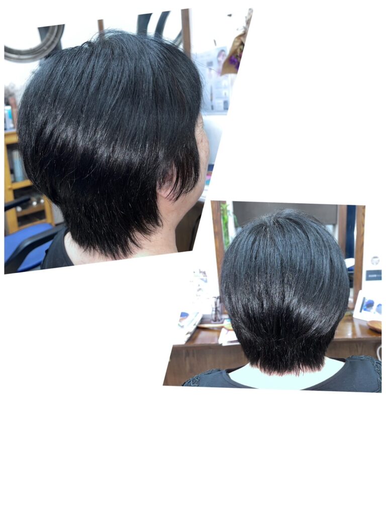 カット＋香草カラー＋サロントリートメント