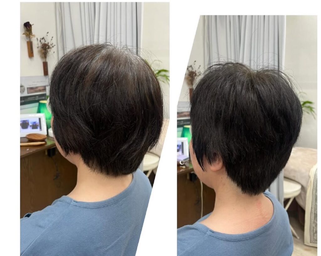ショートカット＋香草カラー