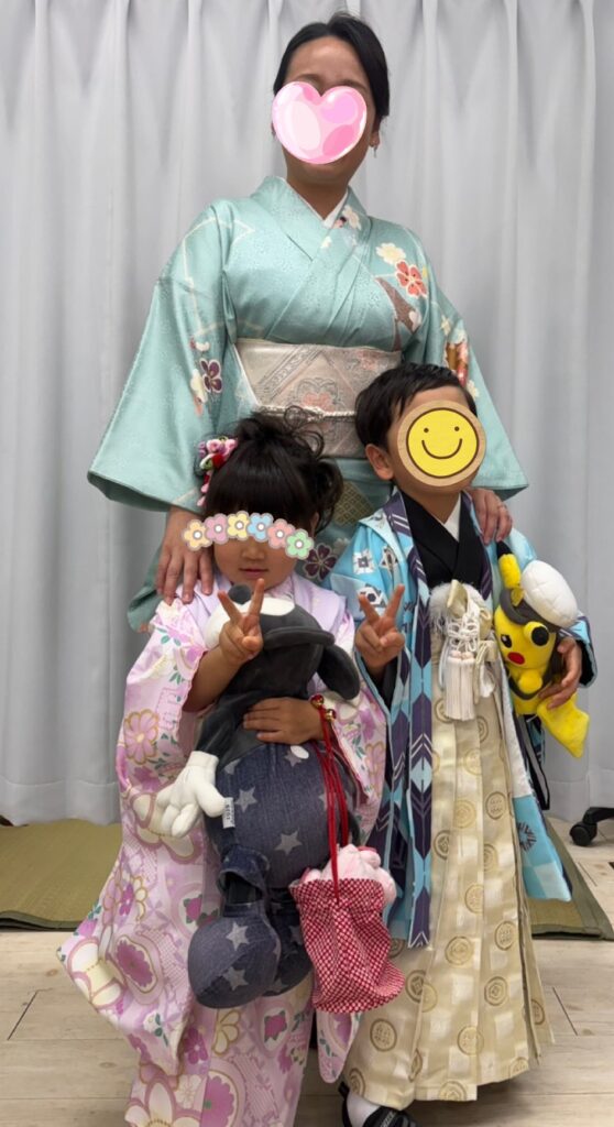 七五三のお祝い