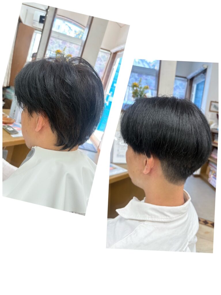 カット+香草カラー