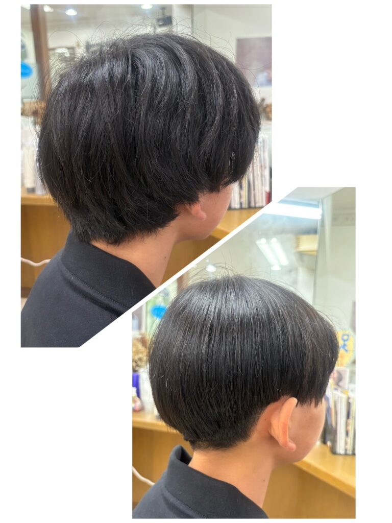 ご新規！縮毛矯正（中学生）