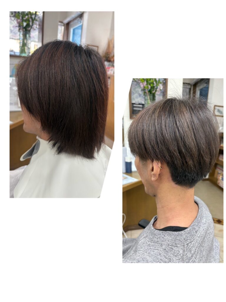 メンズカット＋ウィービング