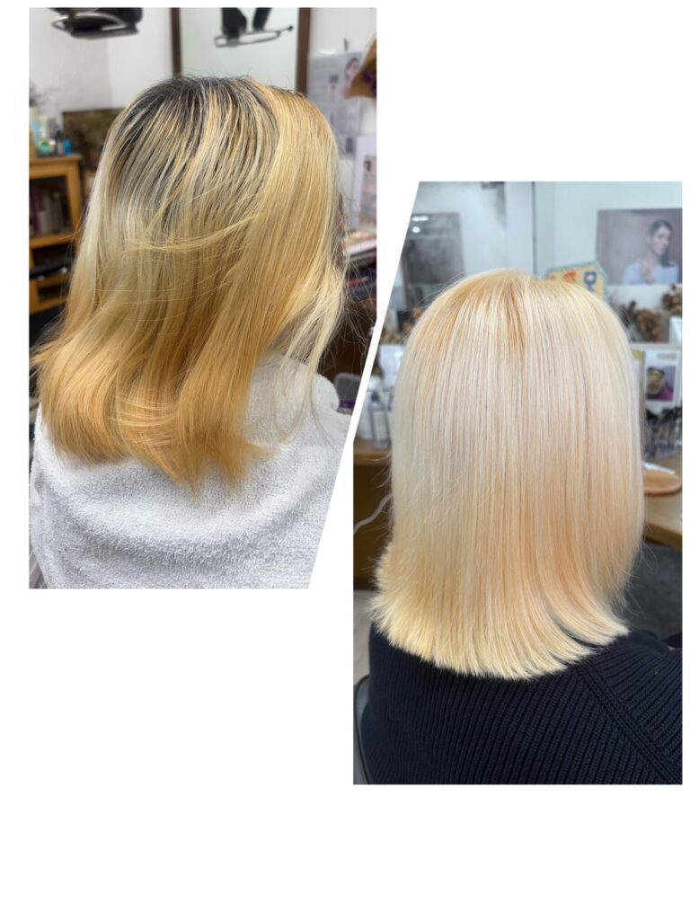 カット＋ブリーチ