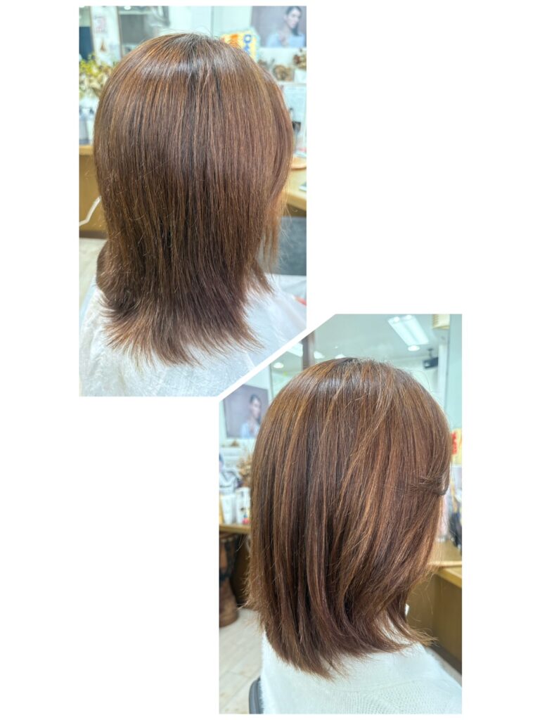 カット＋髪質改善ストレート