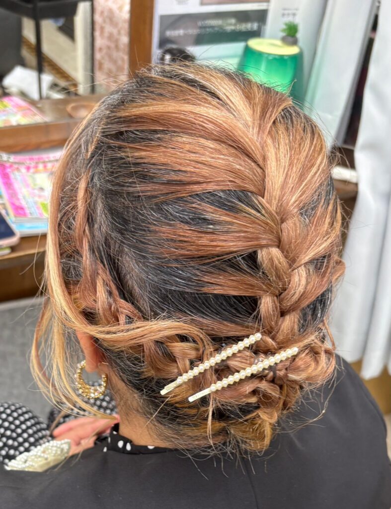 入学式ヘアーセット(お母さま)