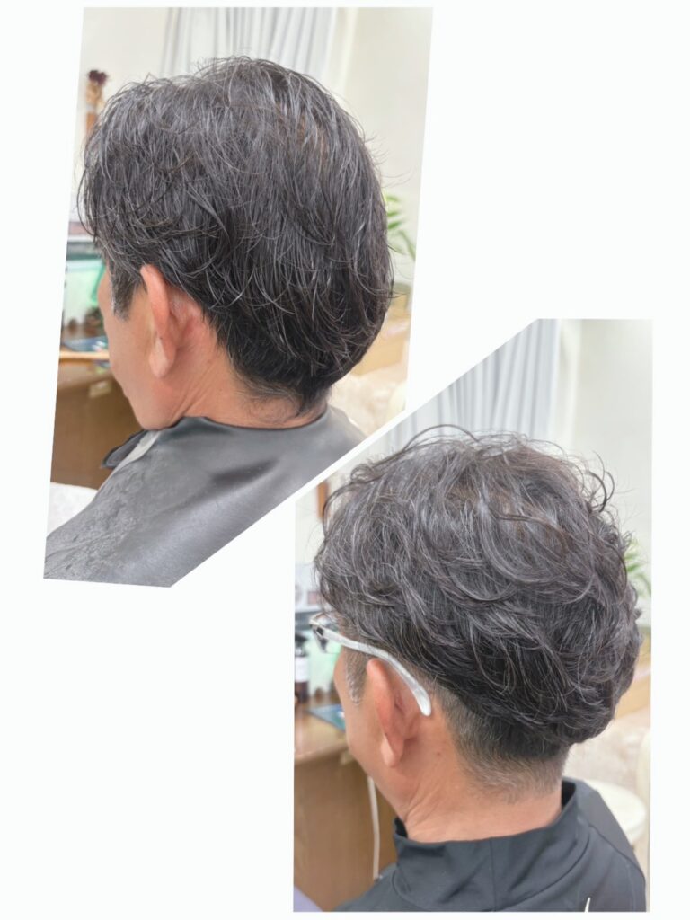 フワッとパーマスタイル