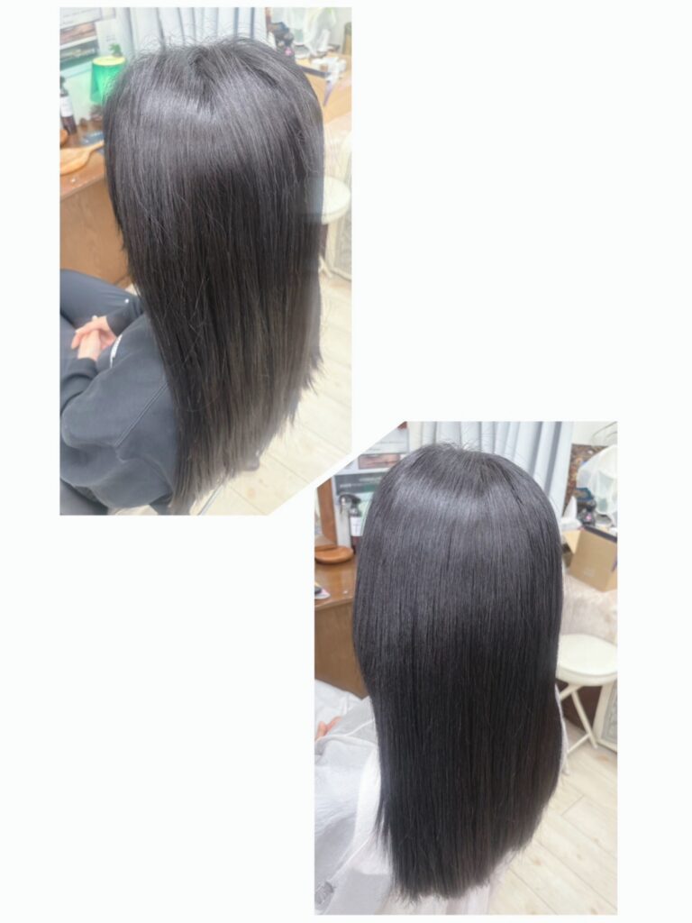 ご新規！縮毛矯正です。