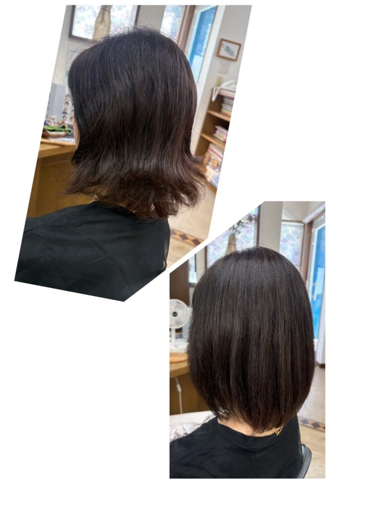 ご新規!髪質改善ストレート