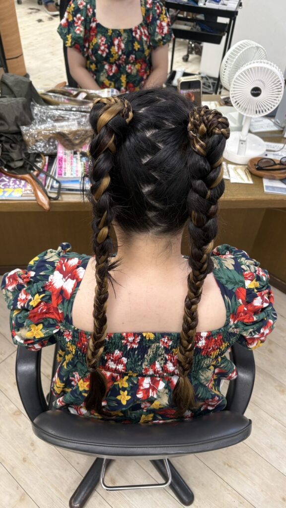 ご新規!ご婚礼出席ヘアーです