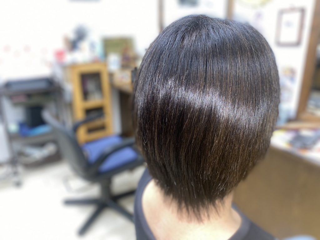 縮毛矯正/香草カラー