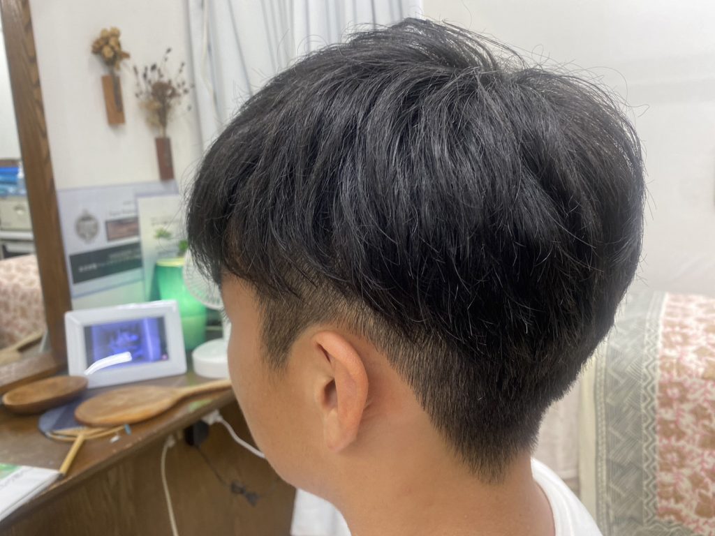 ご新規！高校生メンズカット