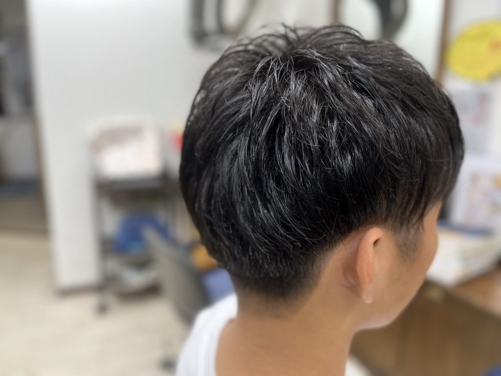 高校生メンズカット