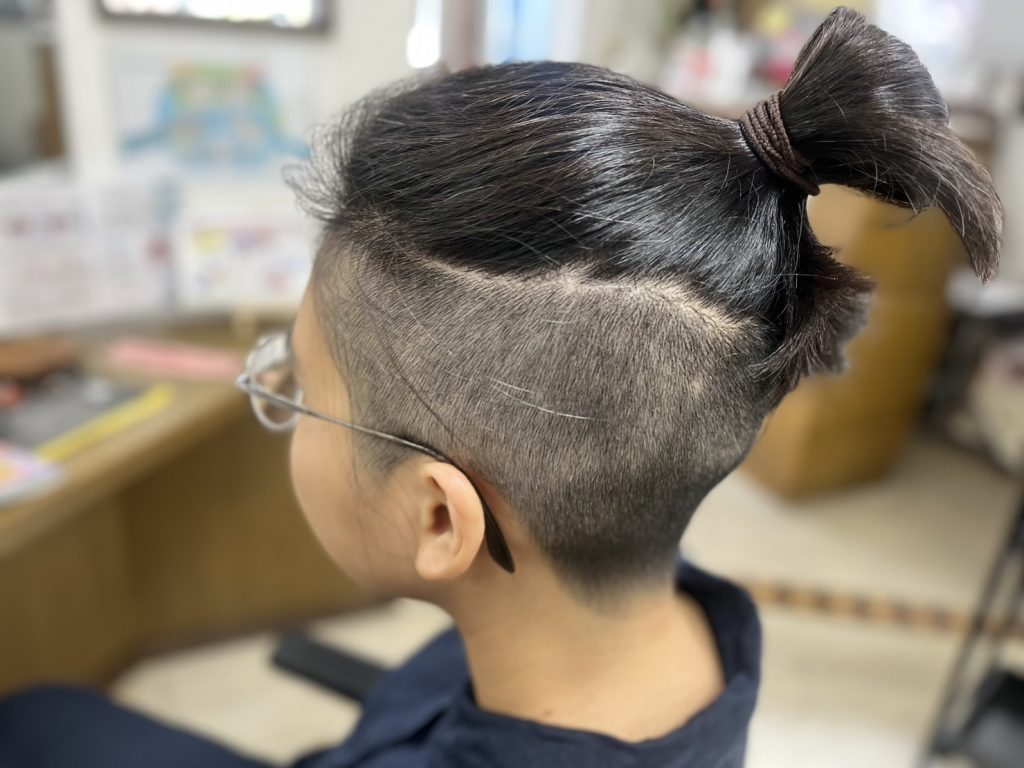 マンバンヘア女子