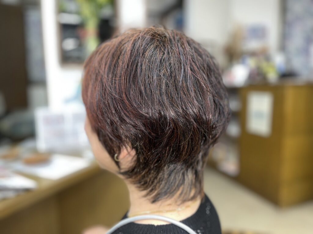 ウルフっぽいカット