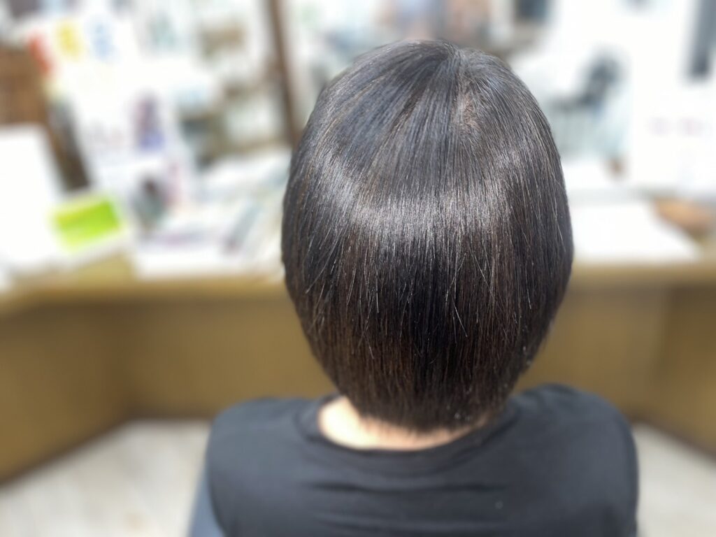 縮毛矯正（マレーアレナータ）/香草カラー
