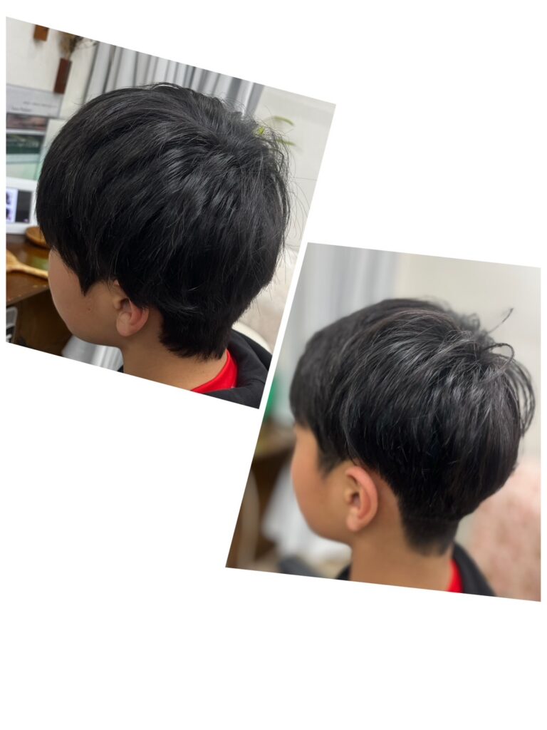 小学生メンズカット