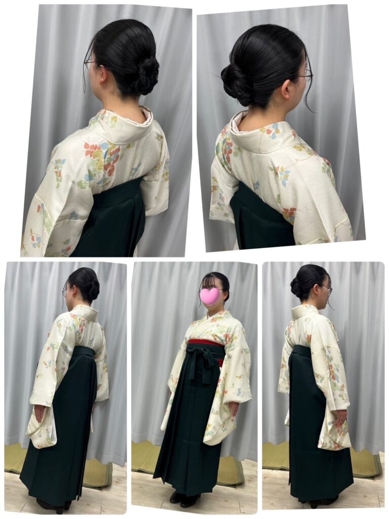 袴の着付